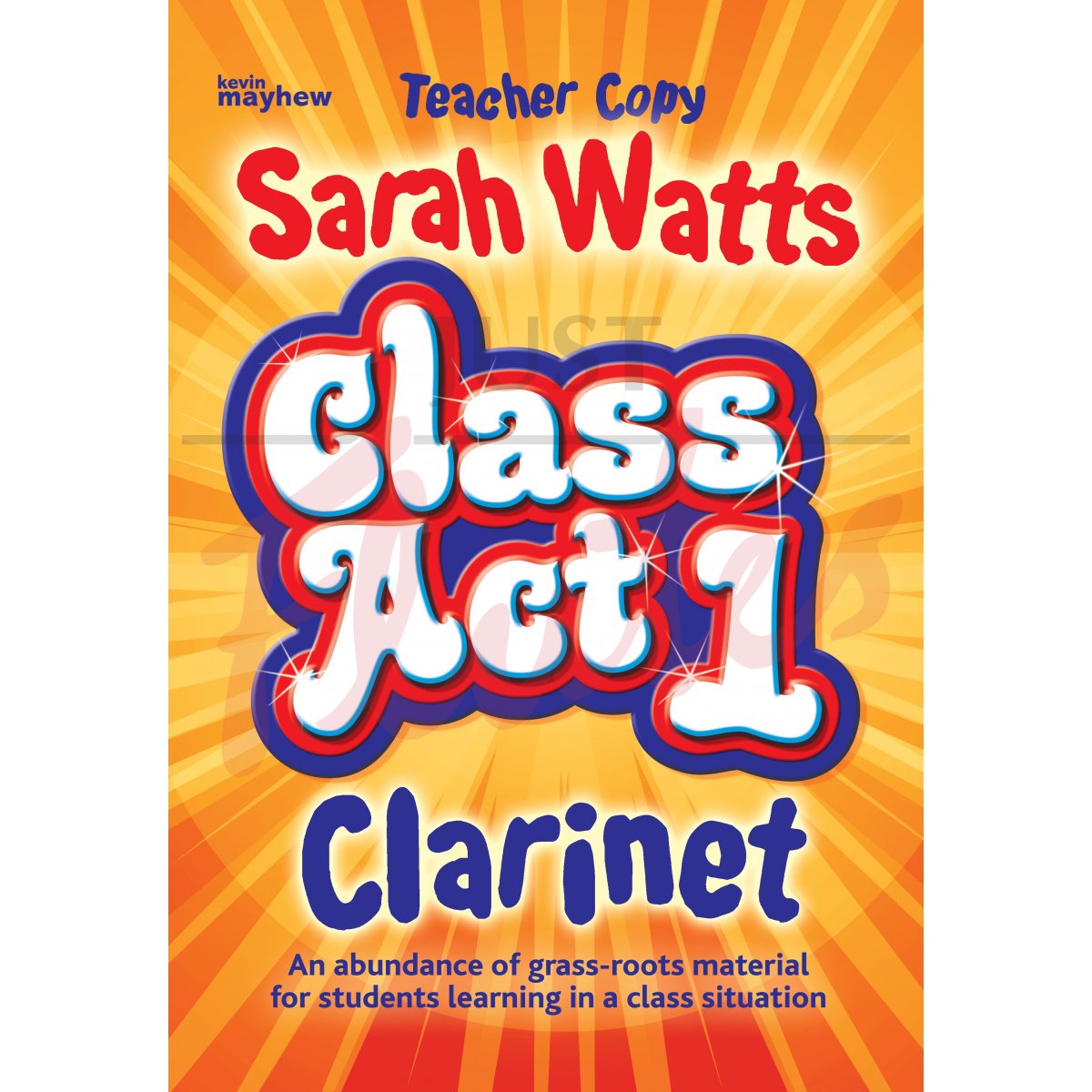 Class Act 1 Clarinet [Teacher Book]