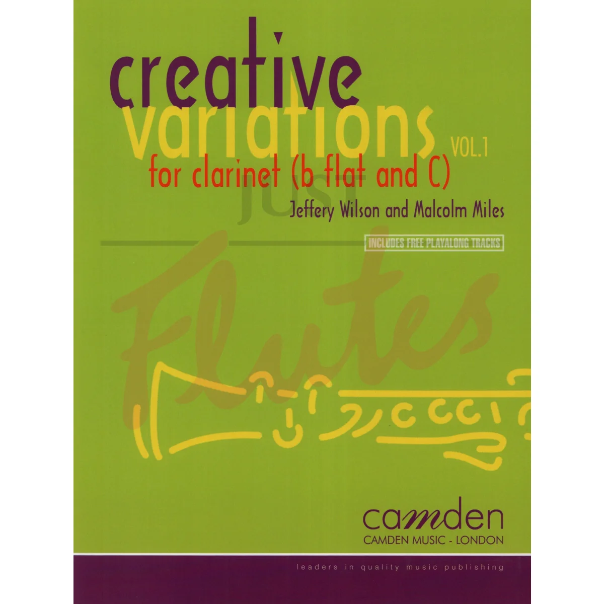 Creative Variations for Clarinet, Vol 1