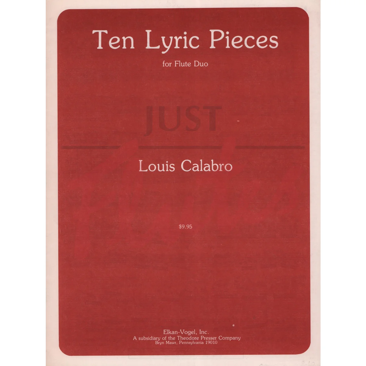 10 Lyric Pieces for Flute Duo