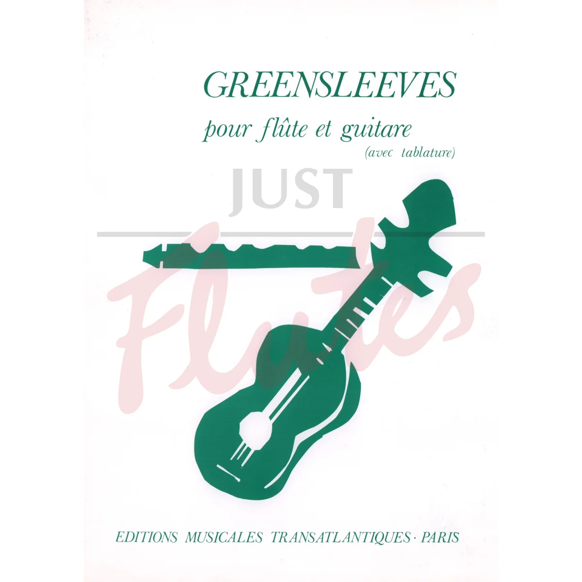Greensleeves for Flute and Guitar