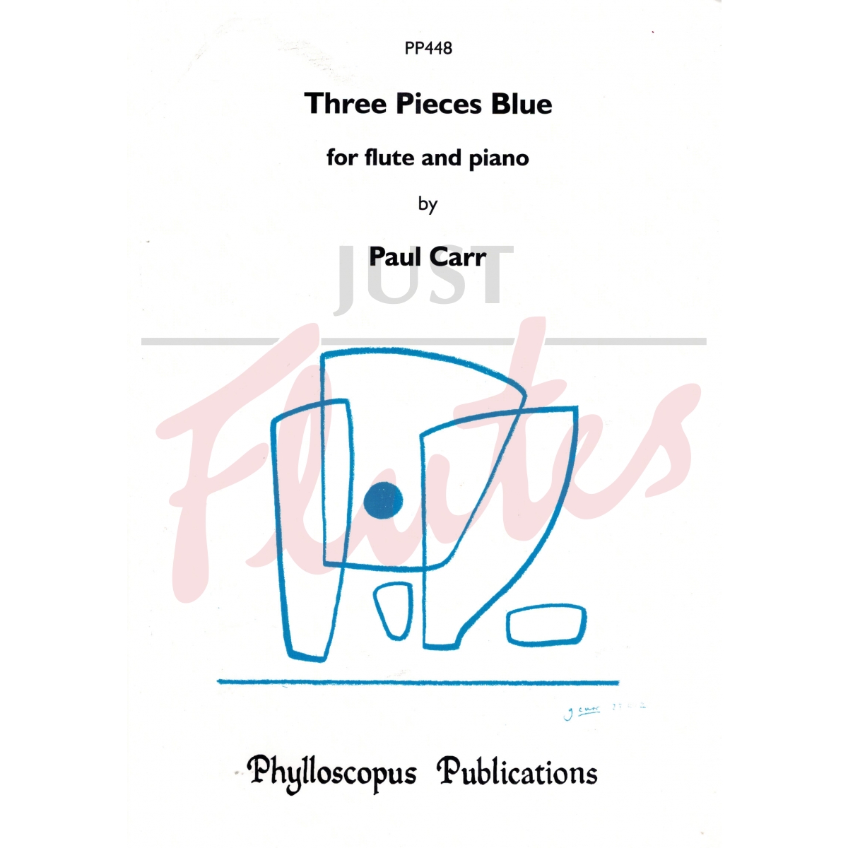 Three Pieces Blue for Flute and Piano