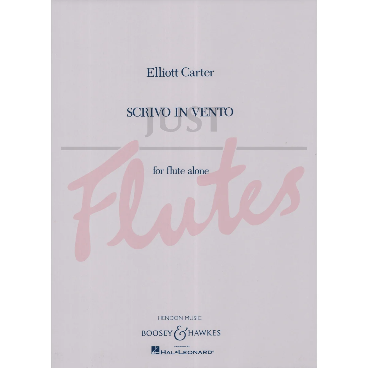 Scrivo in Vento for Flute Alone