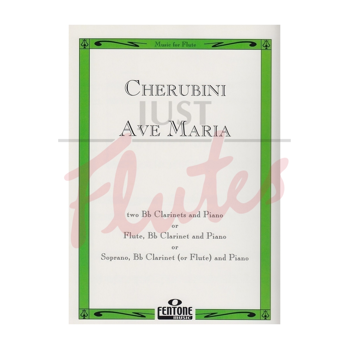 Ave Maria [Flute, Soprano Voice/Clarinet and Piano]