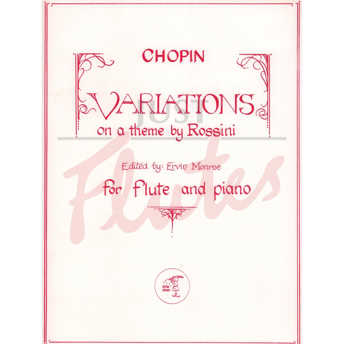 Variations on a Theme by Rossini for Flute and Piano