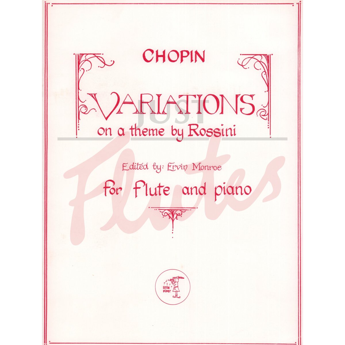 Variations on a Theme by Rossini for Flute and Piano