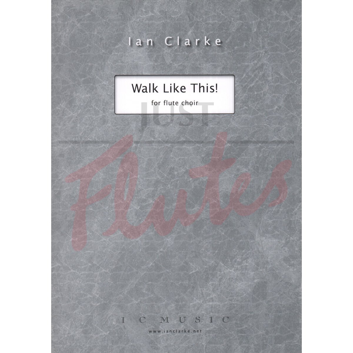 Walk Like This! for Four C Flutes/Flute Choir