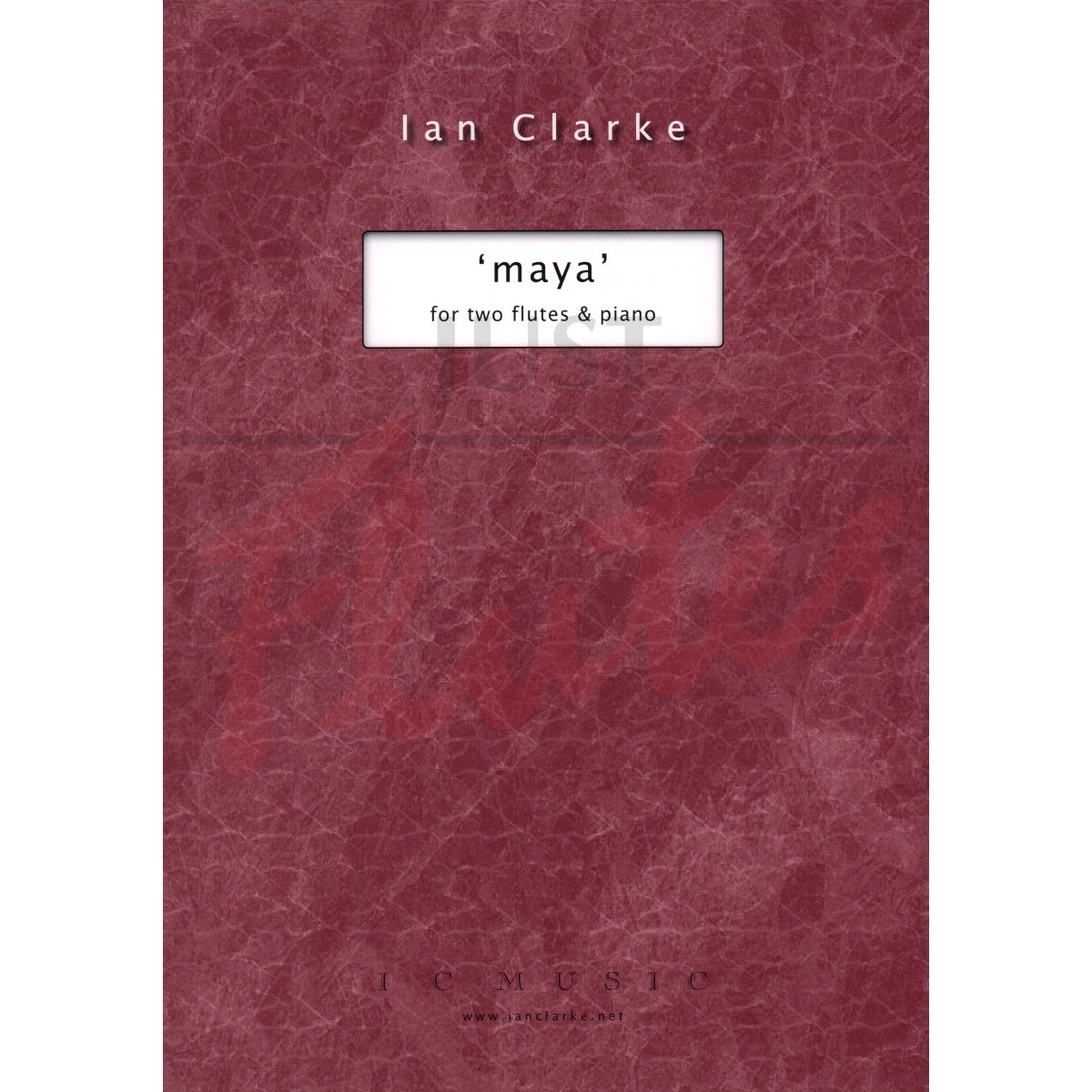 &#039;maya&#039; for Two Flutes and Piano