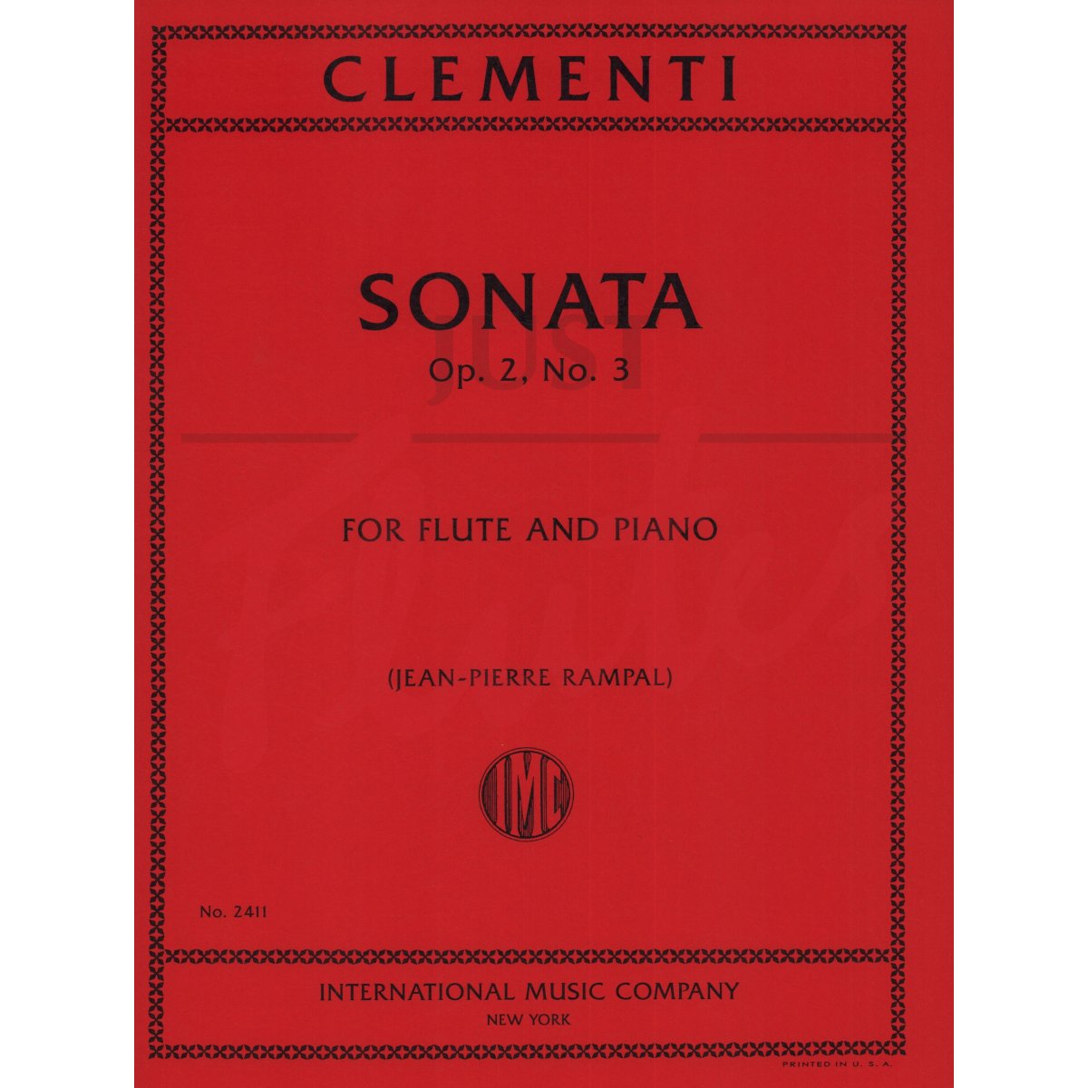 Sonata for Flute and Piano