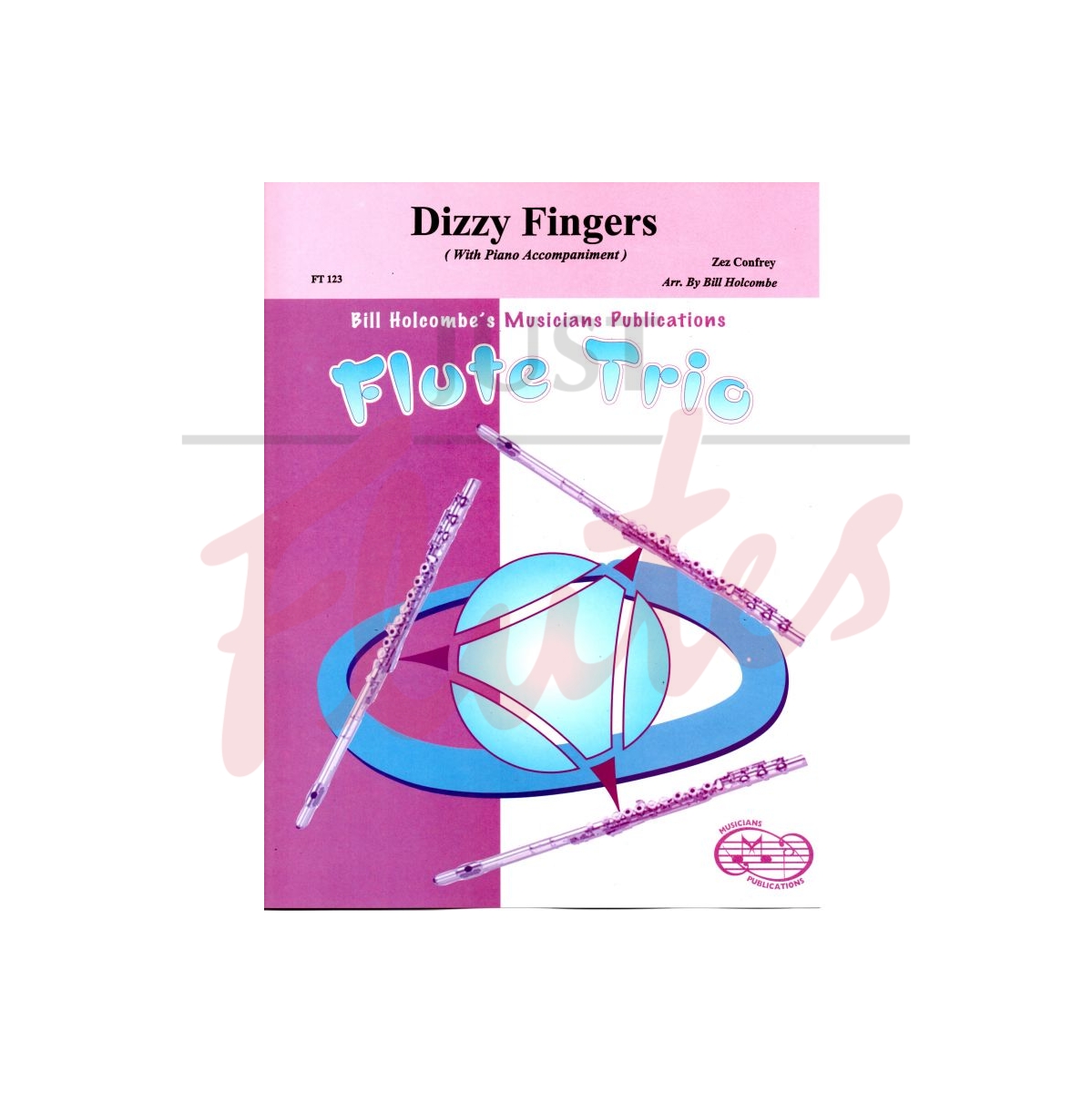 Dizzy Fingers [Three Flutes and Piano]