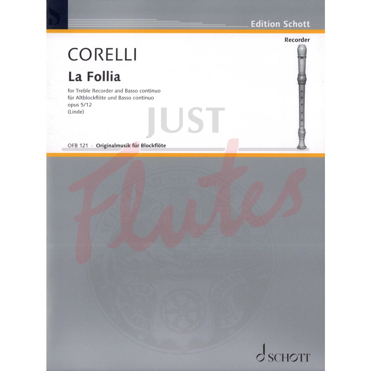 La Follia for Flute/Treble Recorder and Basso Continuo