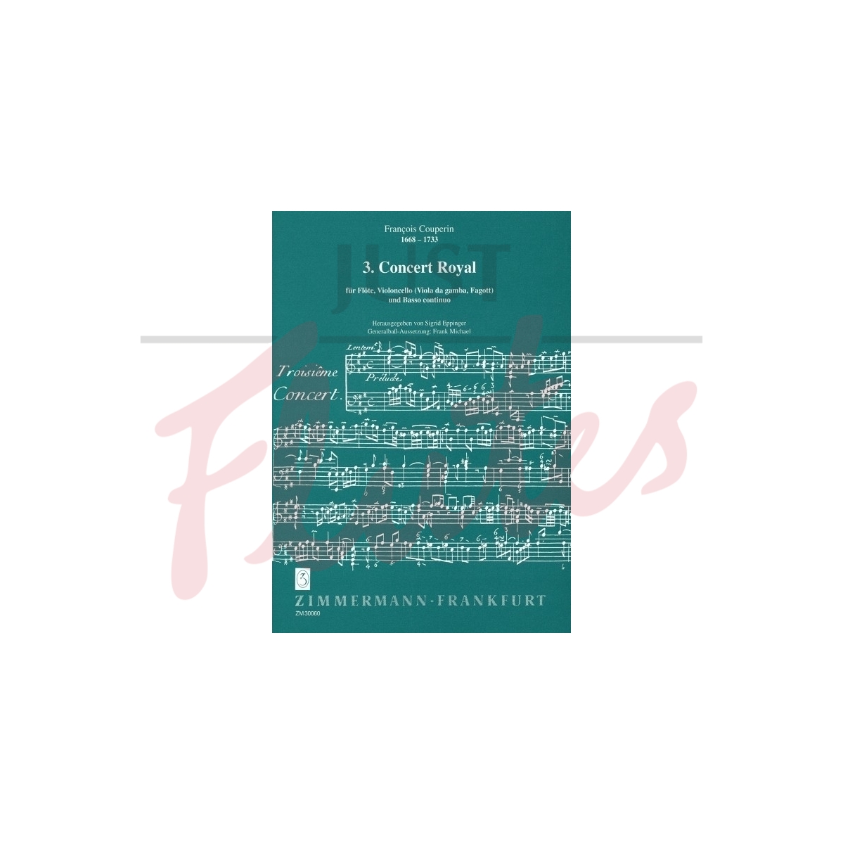 3. Concert Royal for Flute, Cello/Viola da gamba/Bassoon, and Basso Continuo