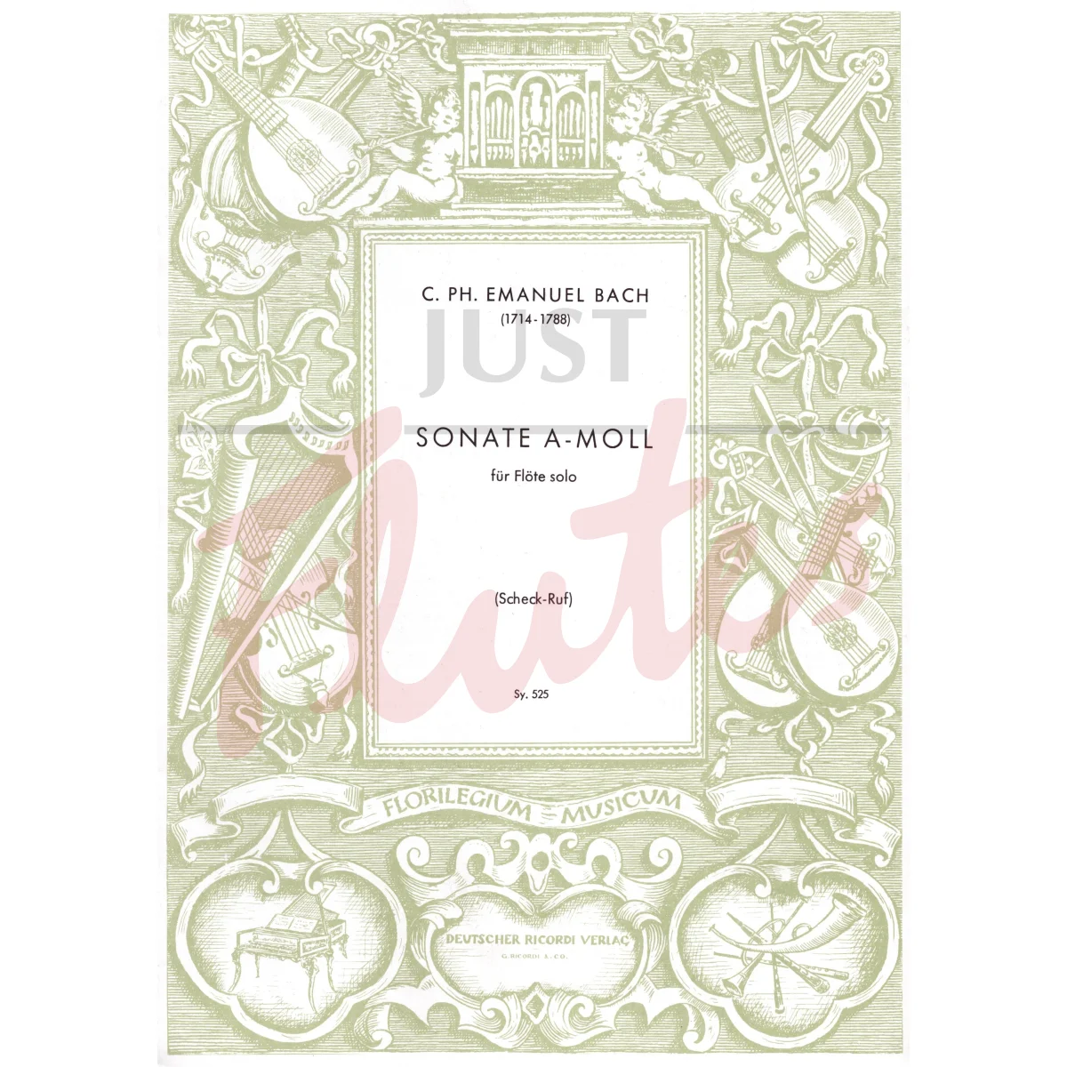 Sonata in A minor for Solo Flute