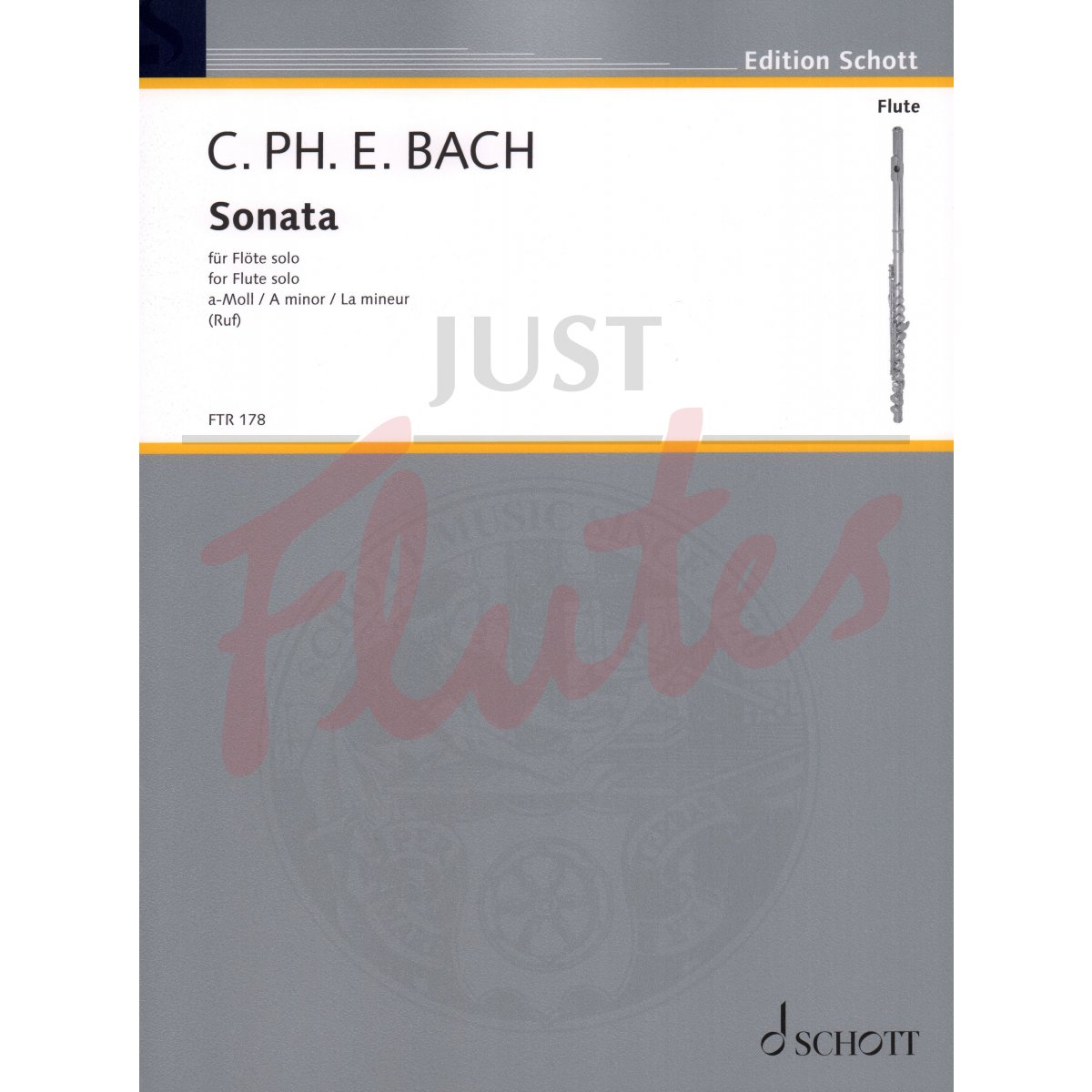 Sonata in A minor for Solo Flute