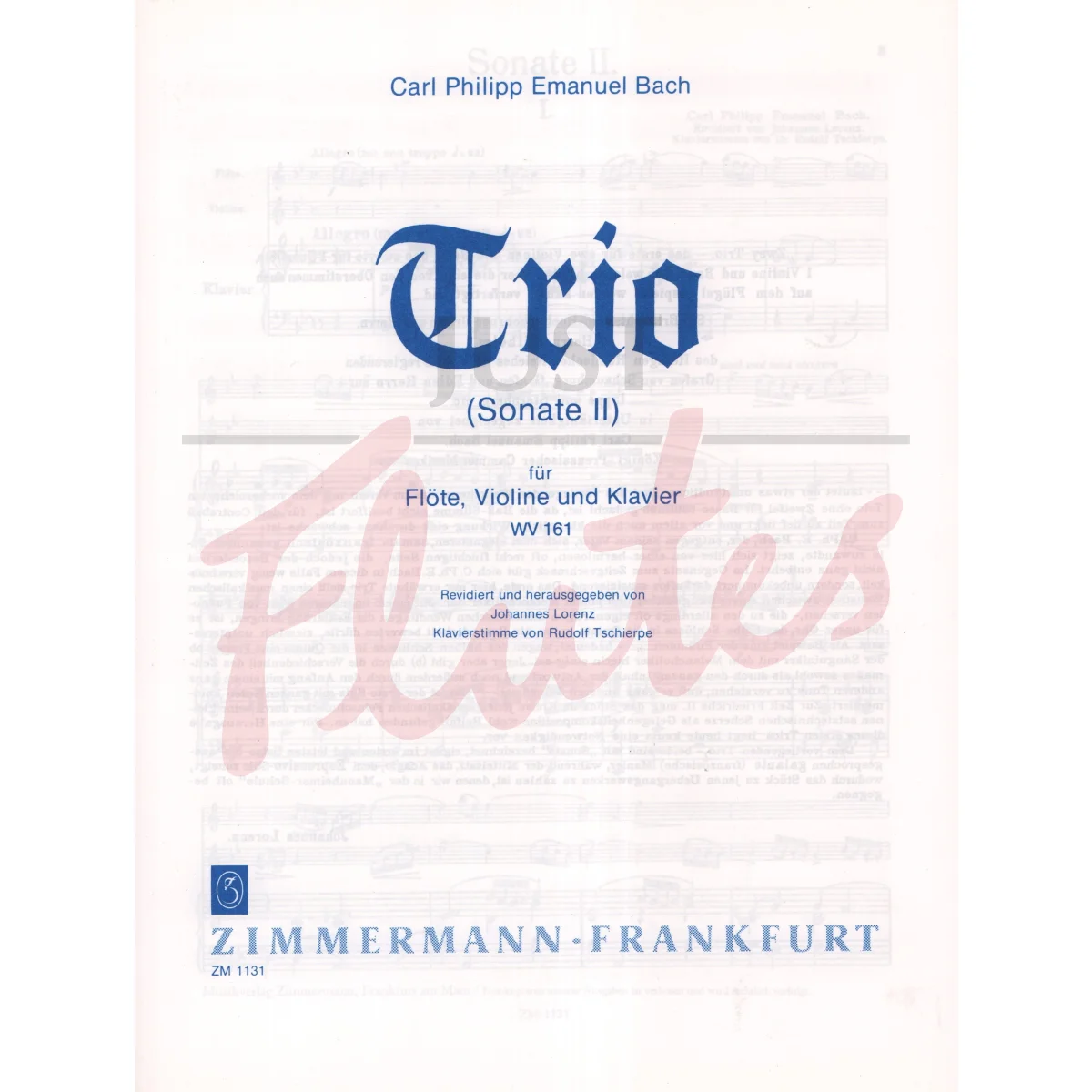 Trio Sonata No. 2 for Flute, Violin and Piano