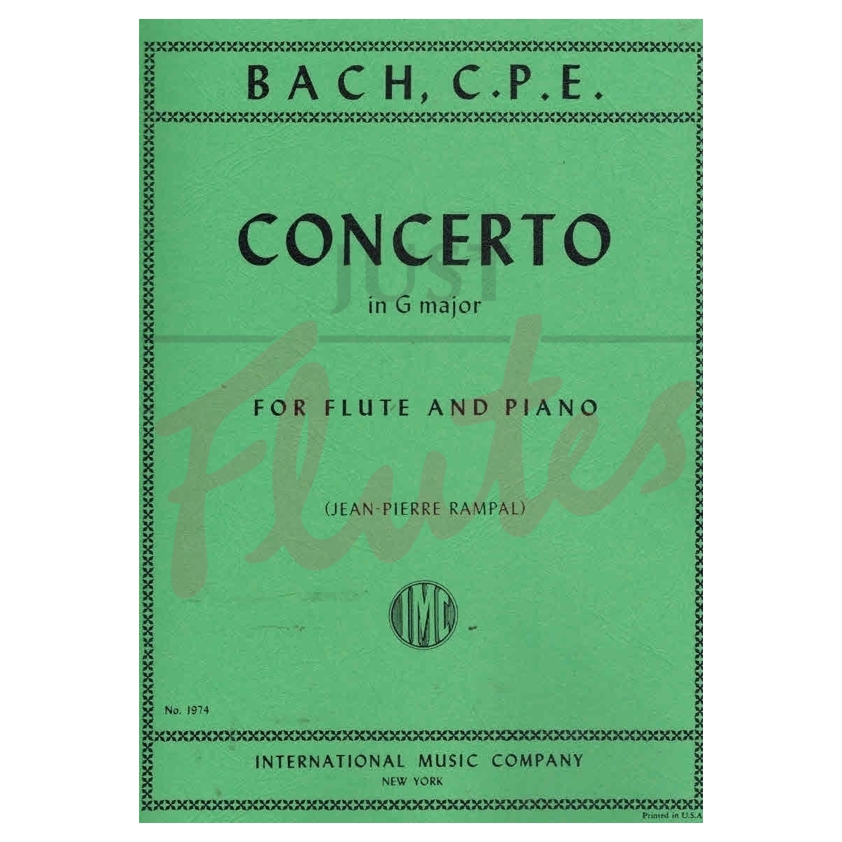 Concerto in G major for Flute and Piano