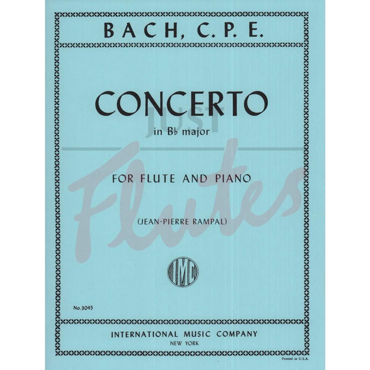 Concerto in Bb major for Flute and Piano