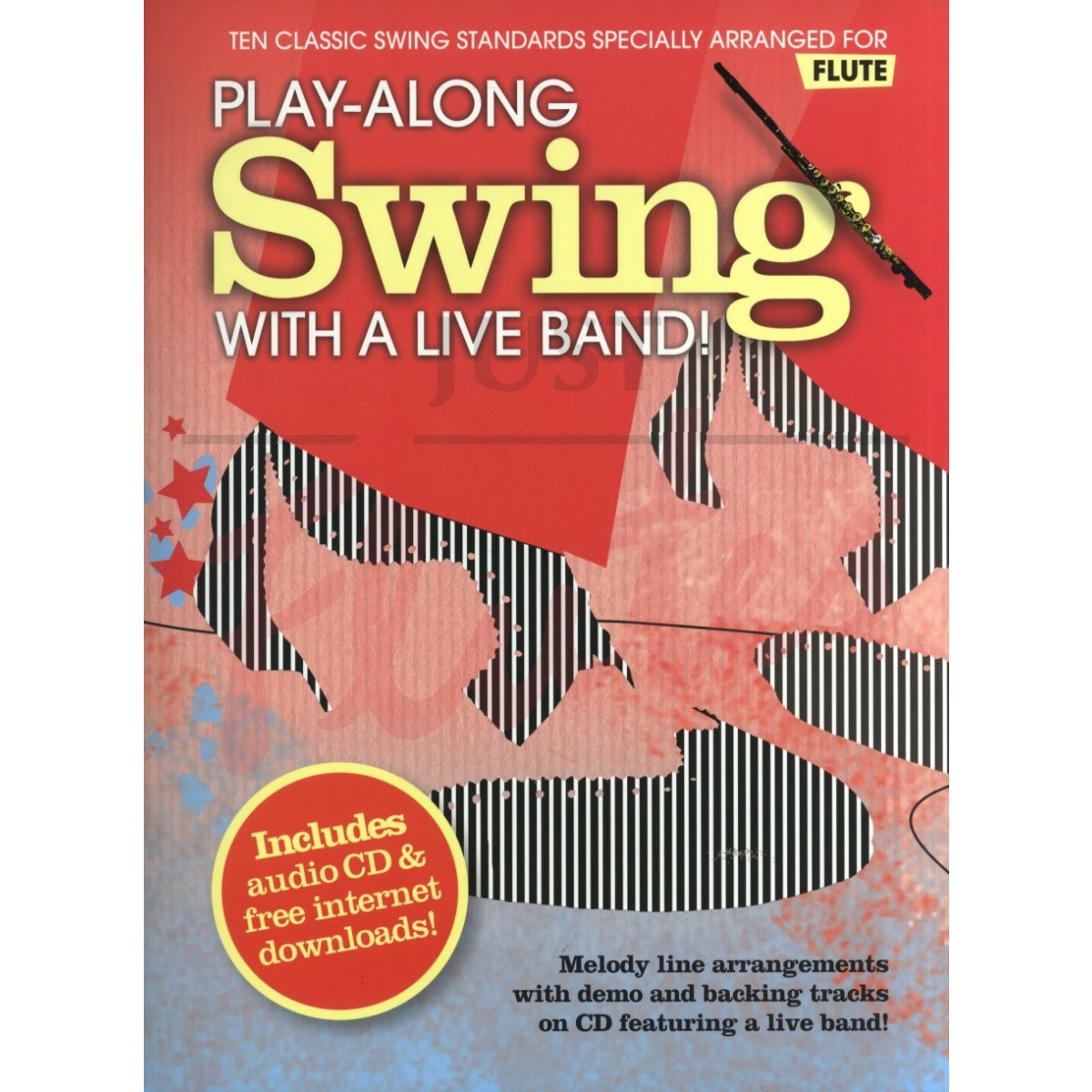 Play-Along Swing With a Live Band! [Flute]
