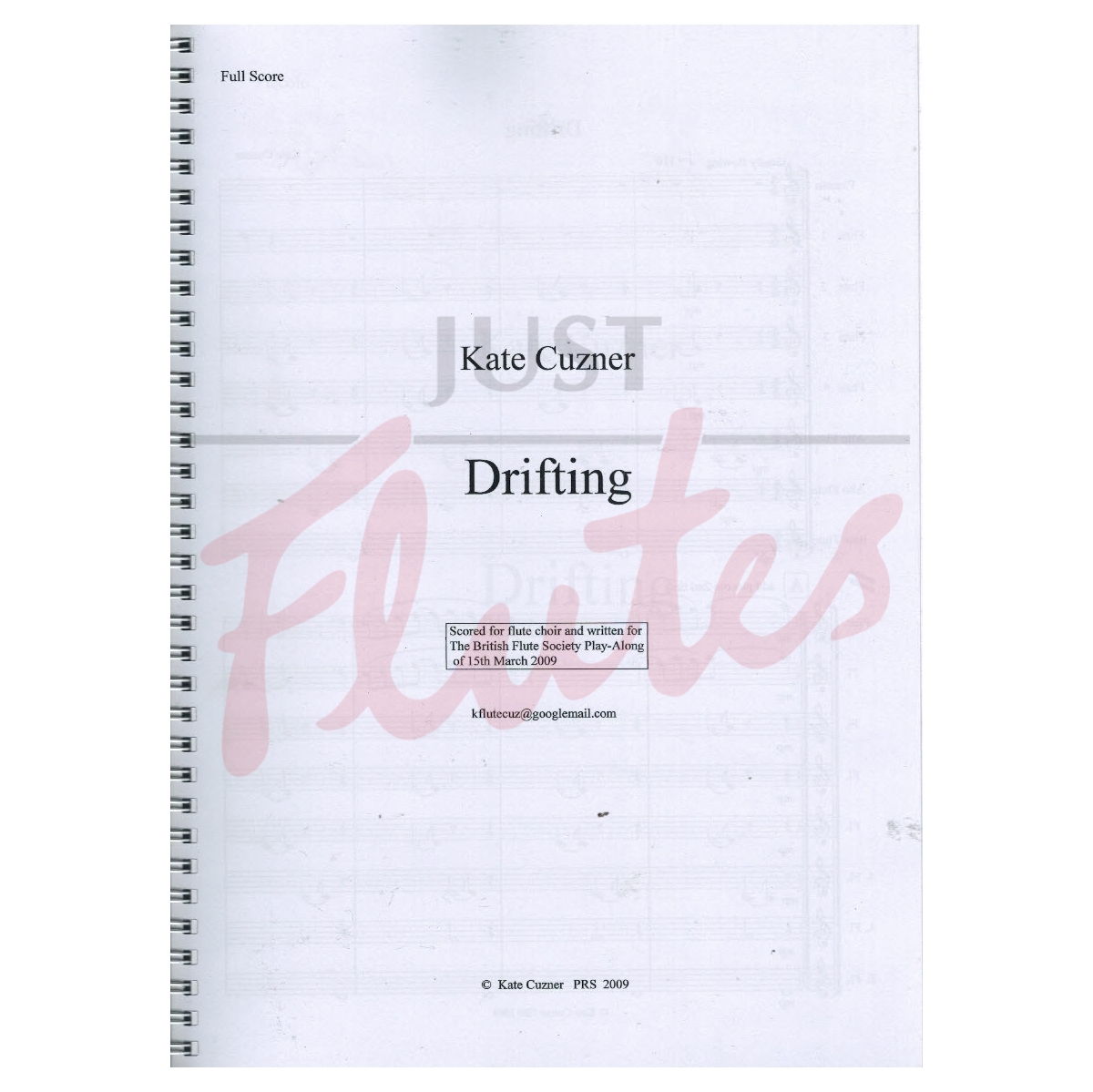 Drifting for Flute Choir