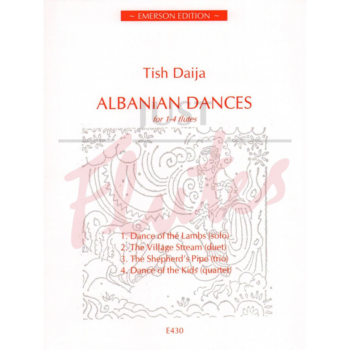 Albanian Dances [4 Flutes]