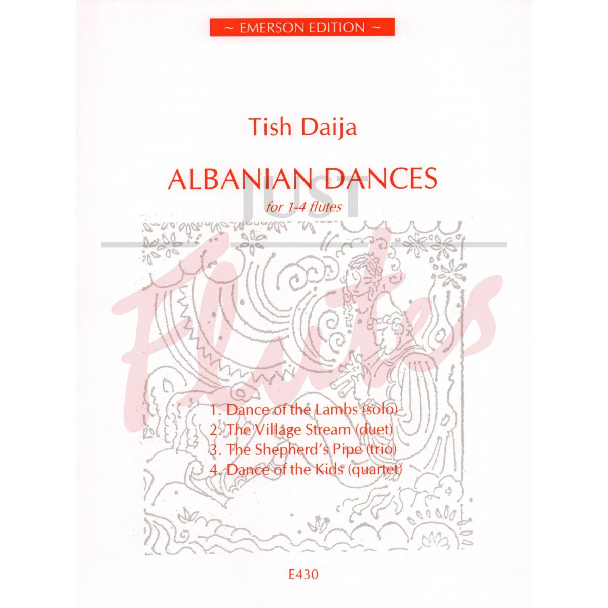 Albanian Dances [4 Flutes]