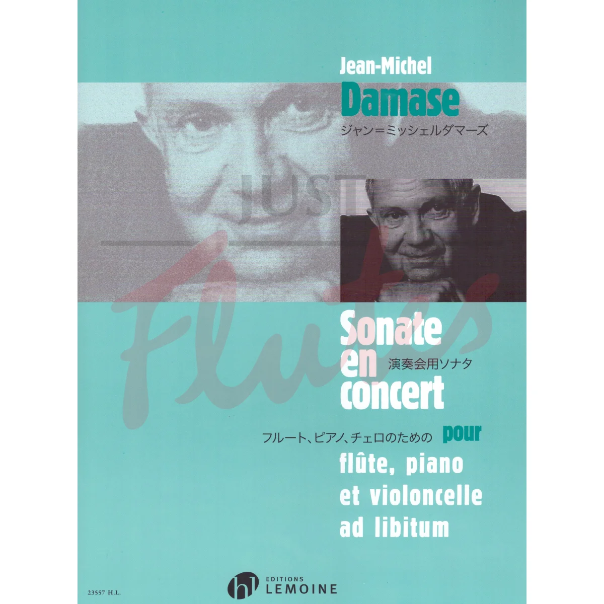 Sonate en Concert for Flute, Piano and Cello ad lib