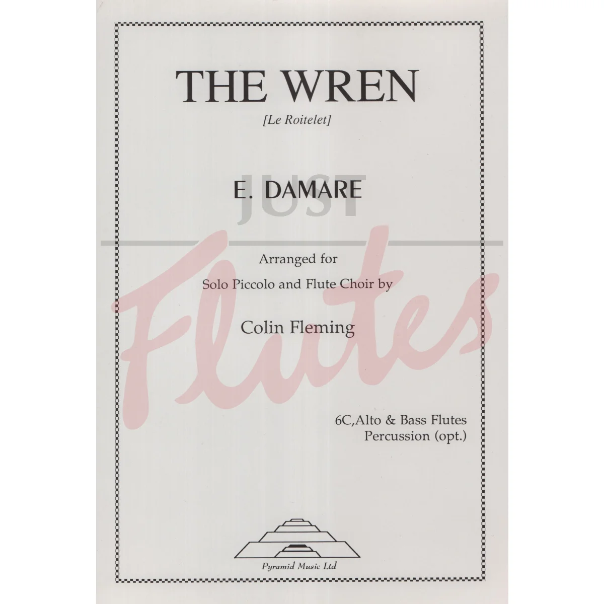The Wren for Flute Choir