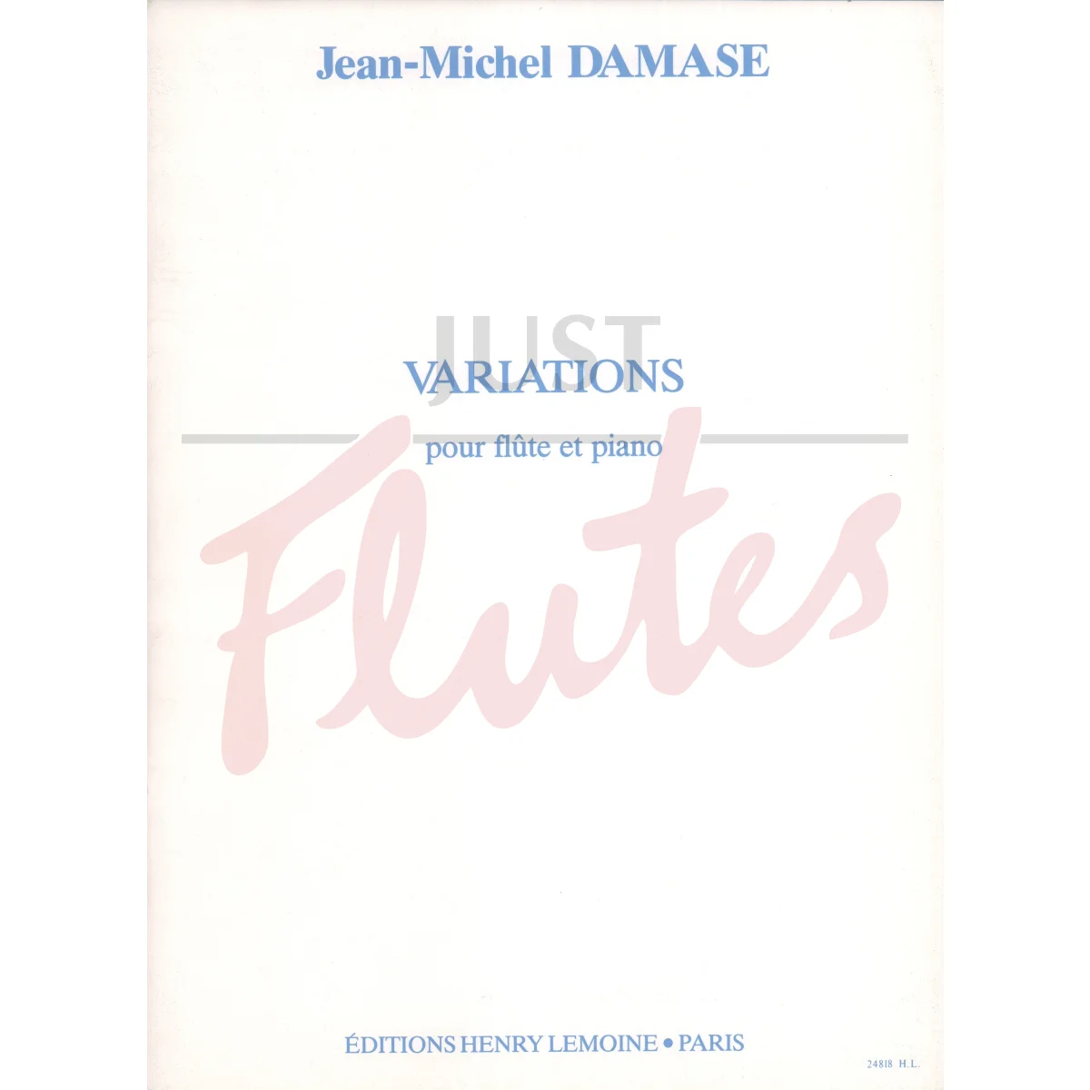 Variations for Flute and Piano