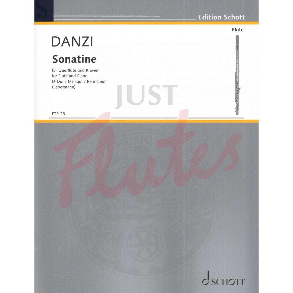 Sonatina in D major for Flute and Piano