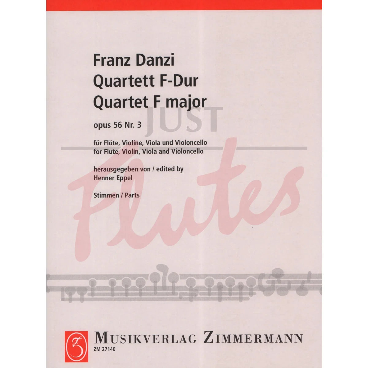 Quartet in F major for Flute, Violin, Viola and Cello