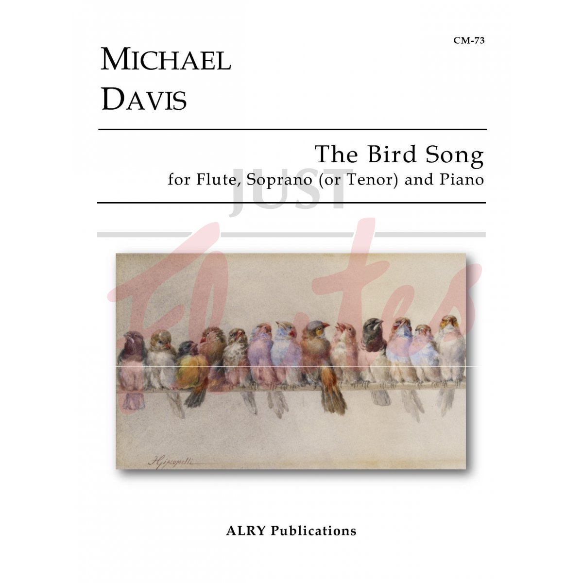 The Bird Song [Soprano or Tenor, Flute and Piano
