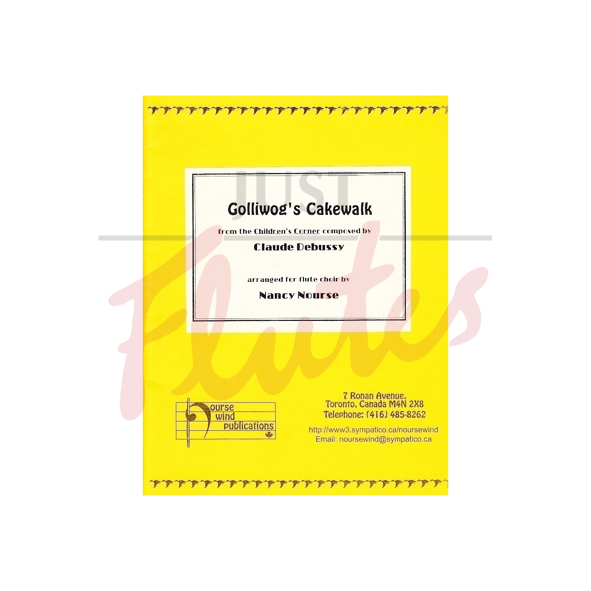 Golliwogg's Cakewalk [Flute Choir]