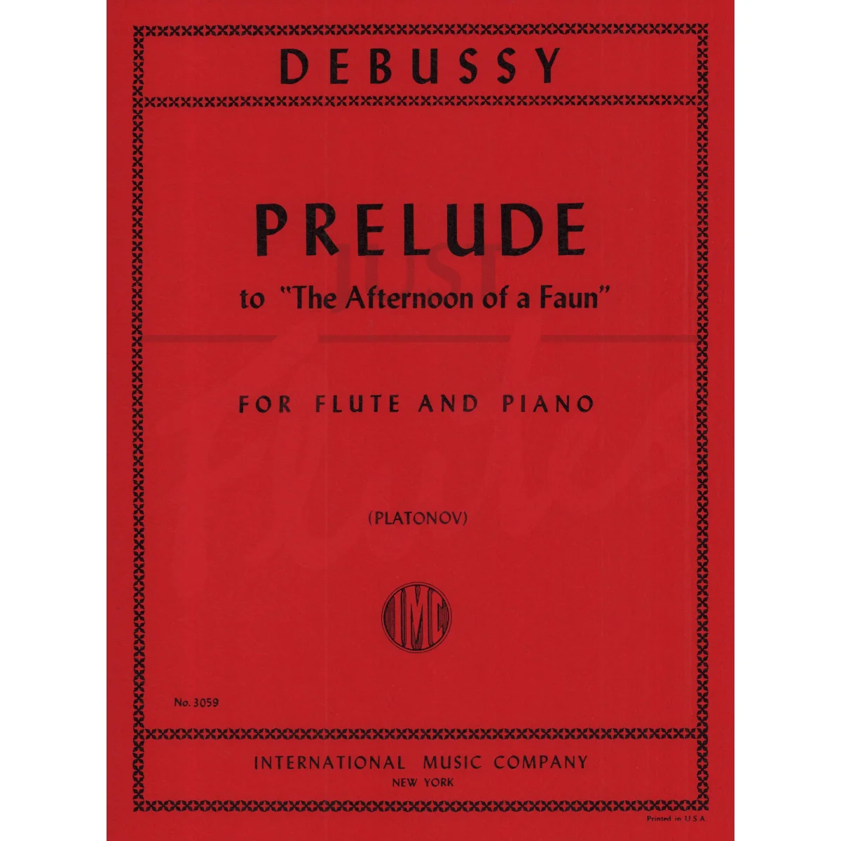 Prélude à l&#039;Après-midi d&#039;un Faune for Flute and Piano