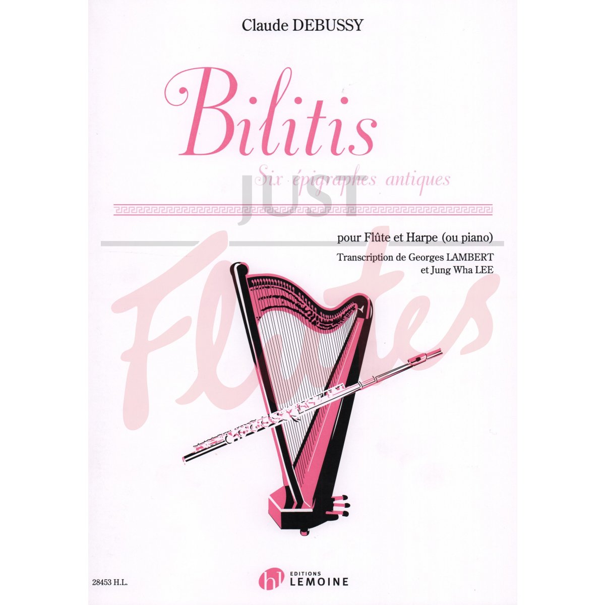 Bilitis - Six épigraphs antiques for Flute and Harp/Piano