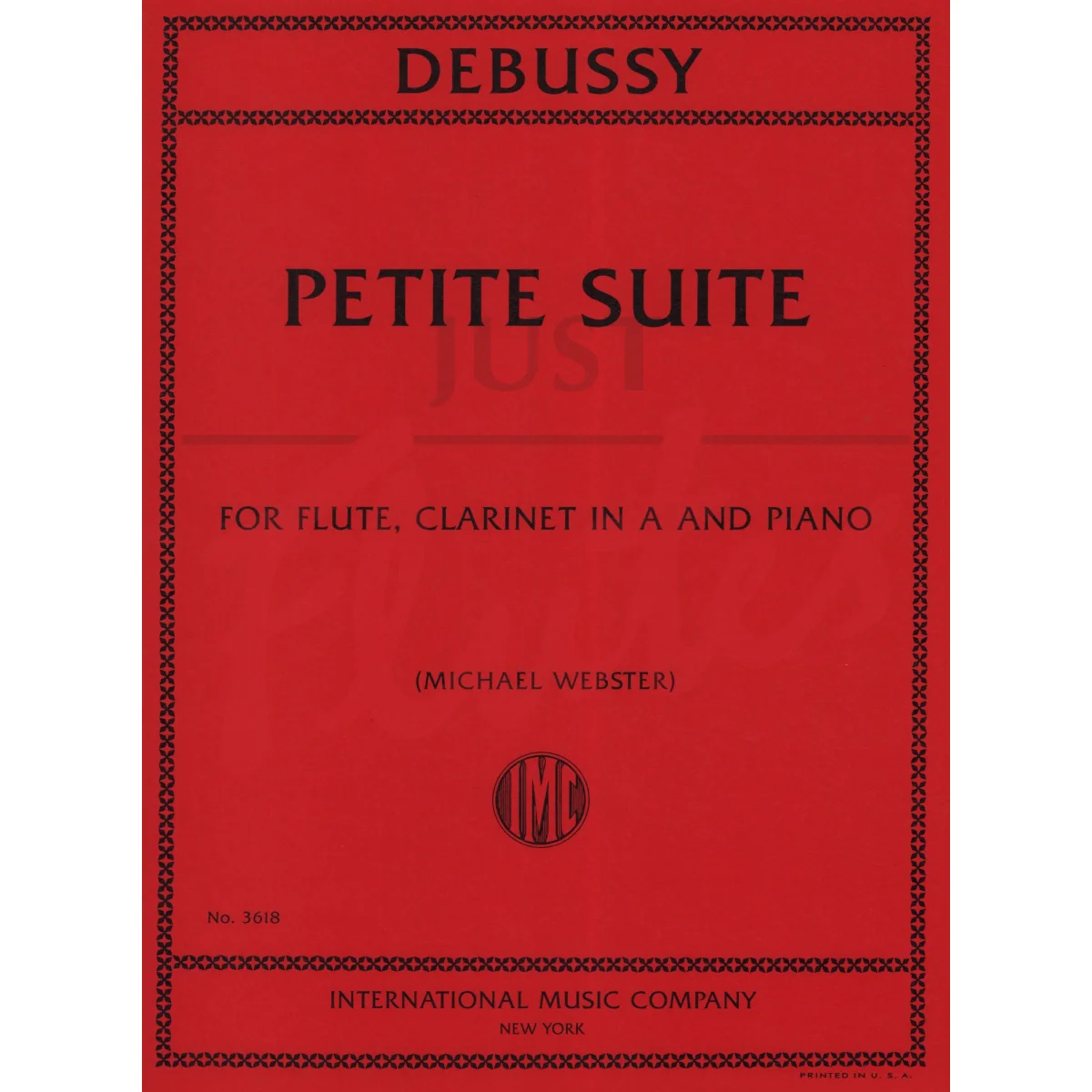 Petite Suite for Flute, Clarinet in A and Piano