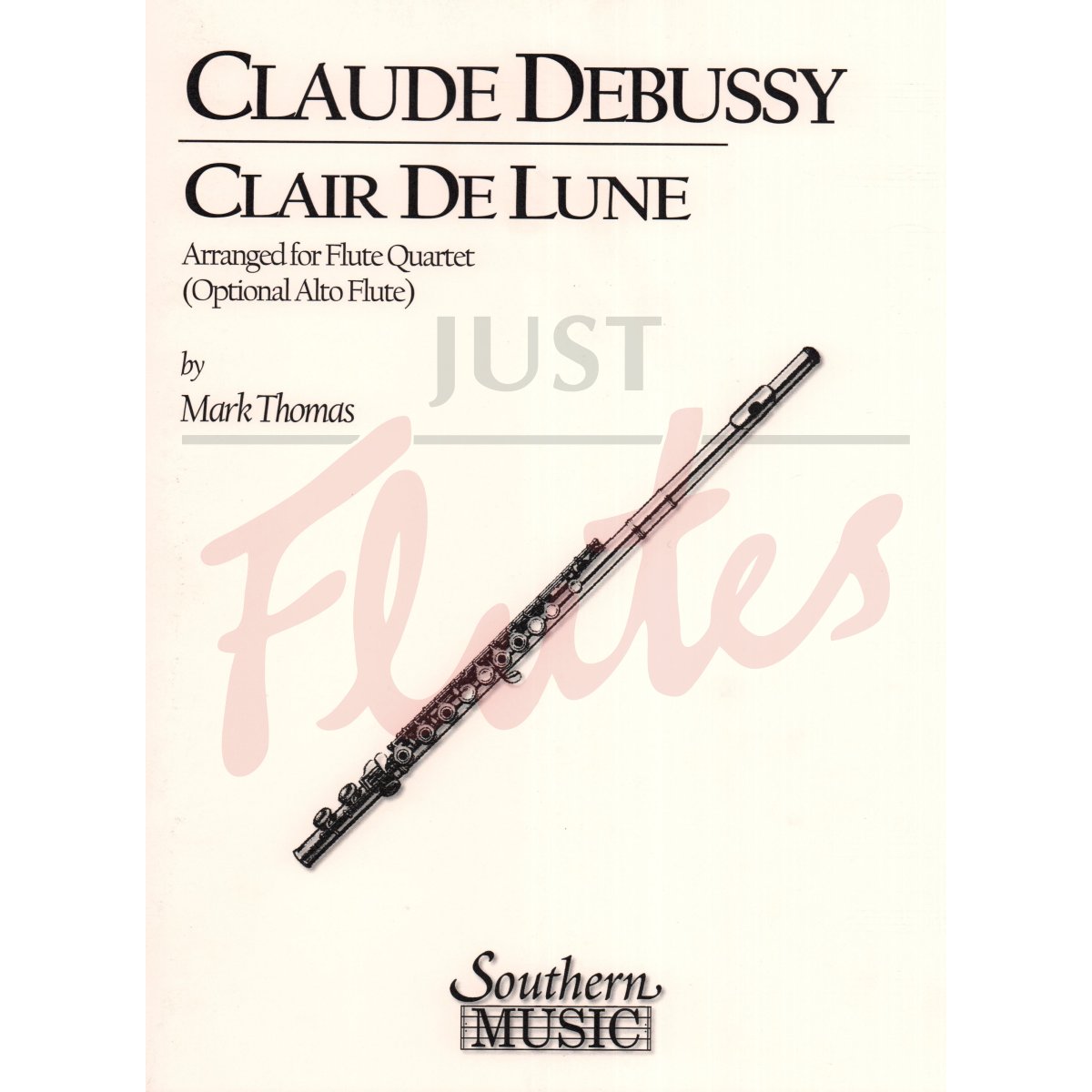 Clair de Lune for Flute Quartet