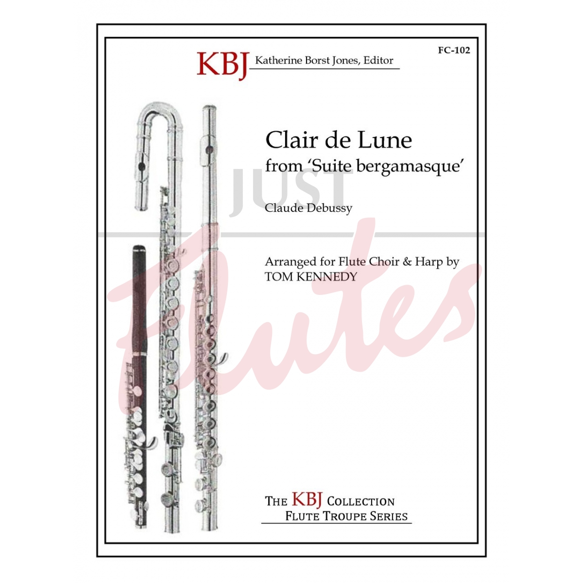 Clair de Lune [Double Flute Choir]