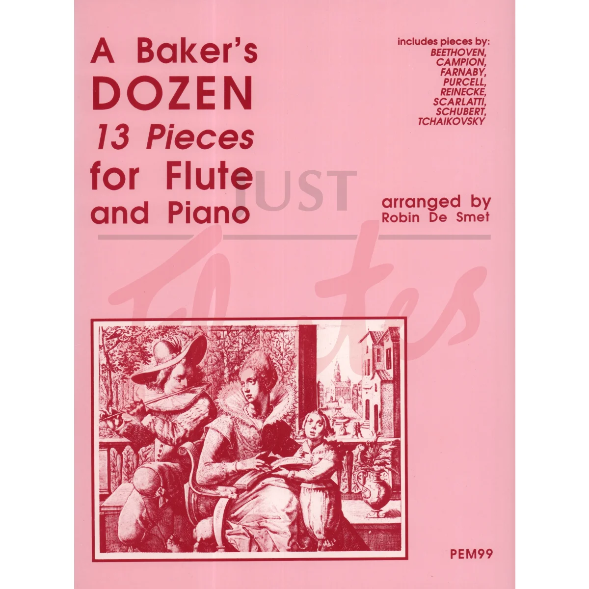 A Baker&#039;s Dozen for Flute and Piano