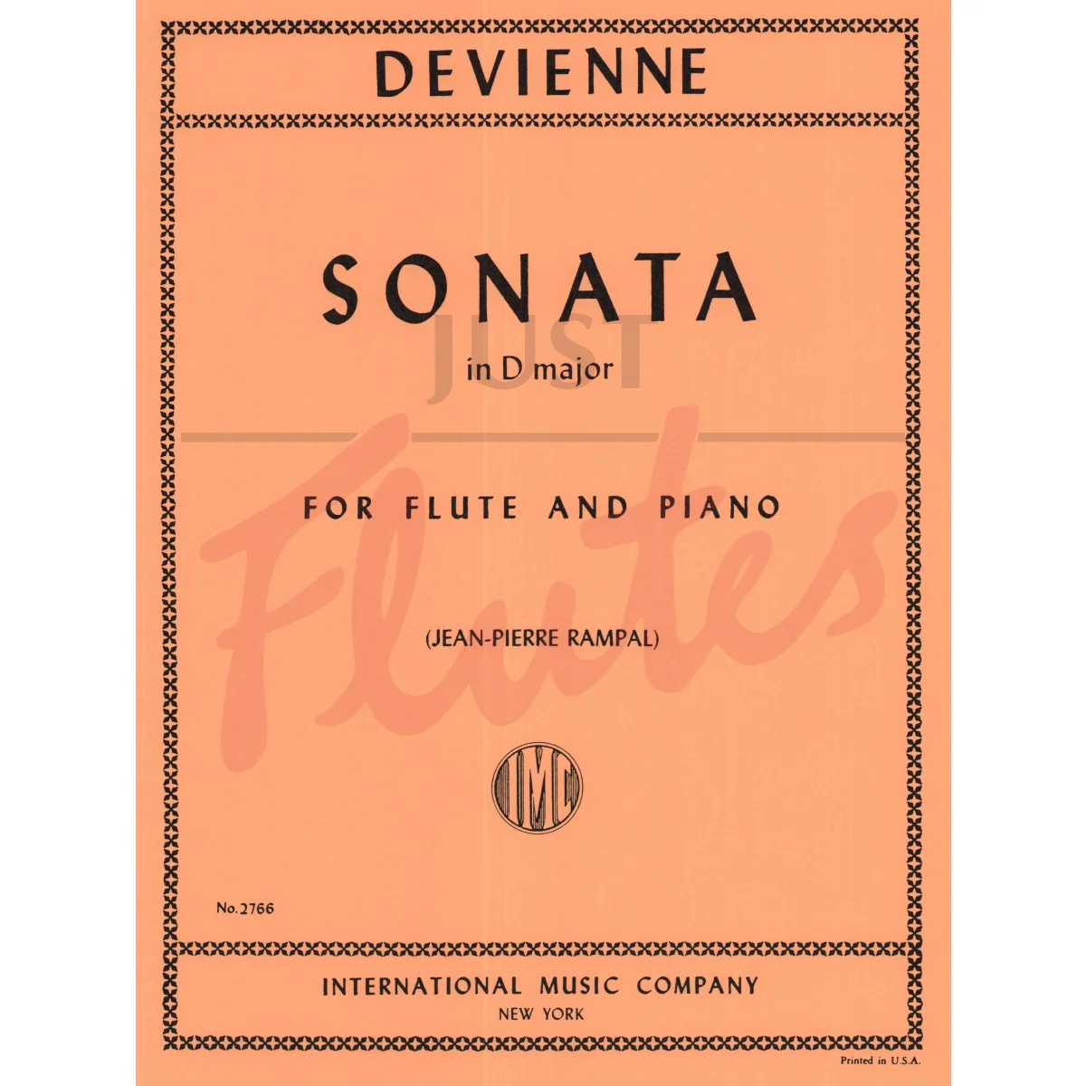 Sonata in D major for Flute and Piano