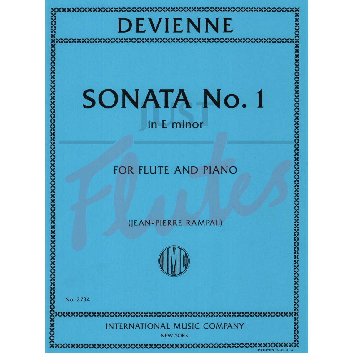 Sonata No. 1 in E minor for Flute and Piano