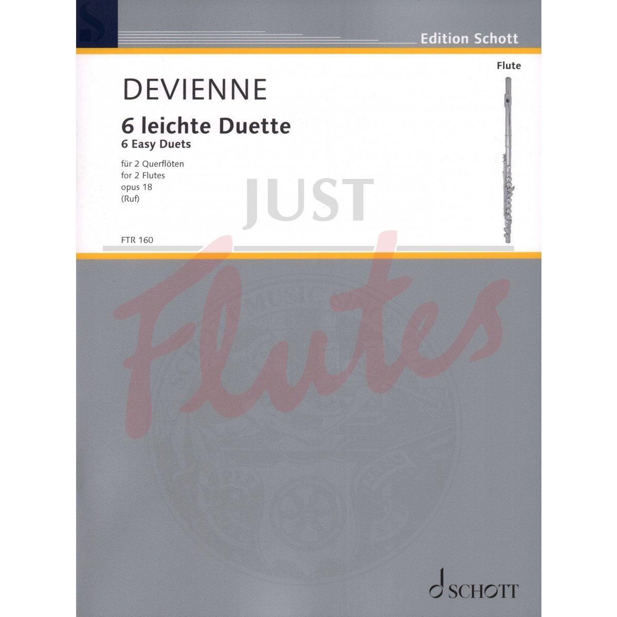 6 Easy Duets for Two Flutes