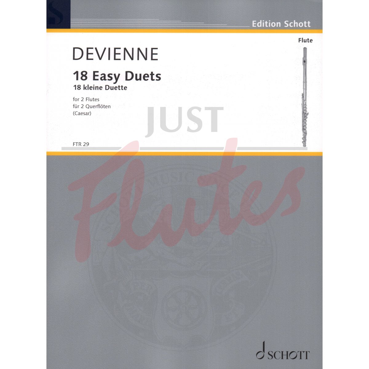 18 Easy Duets for Two Flutes