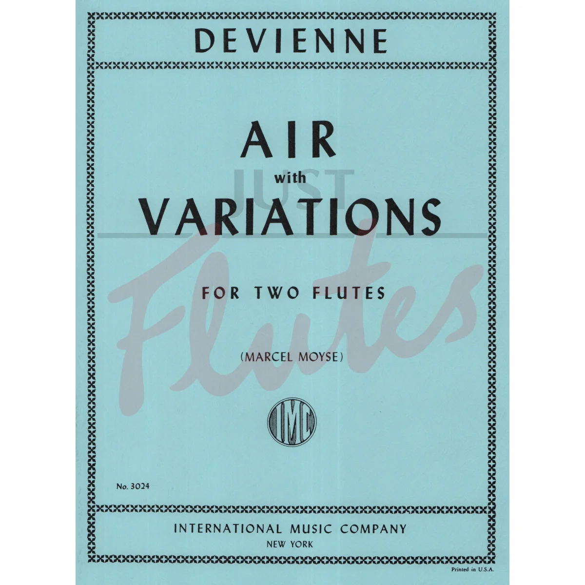 Air with Variations for Two Flutes