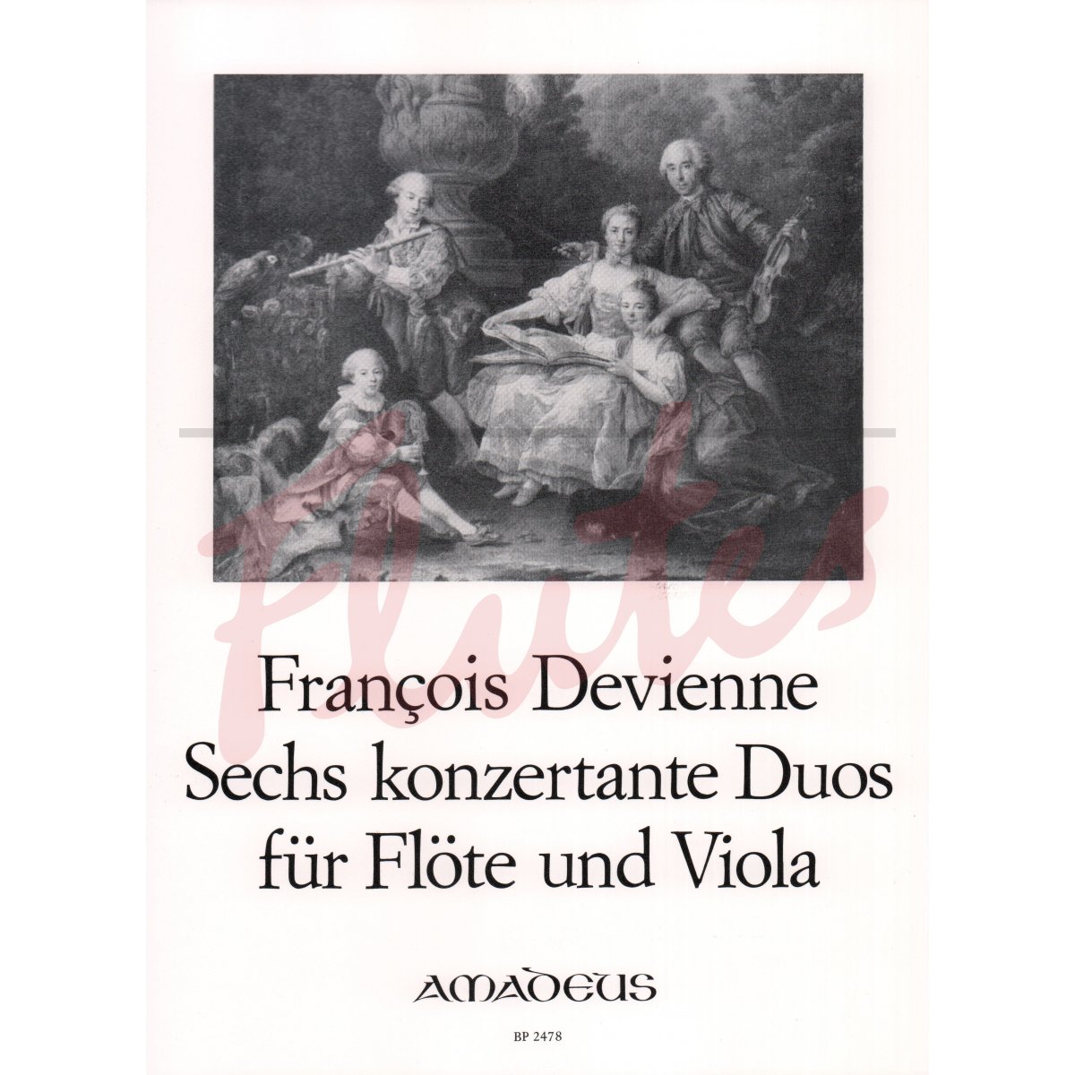 Six Concertante Duos for Flute and Viola