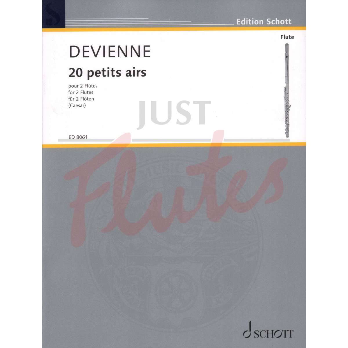 Twenty Petits Airs for Two Flutes