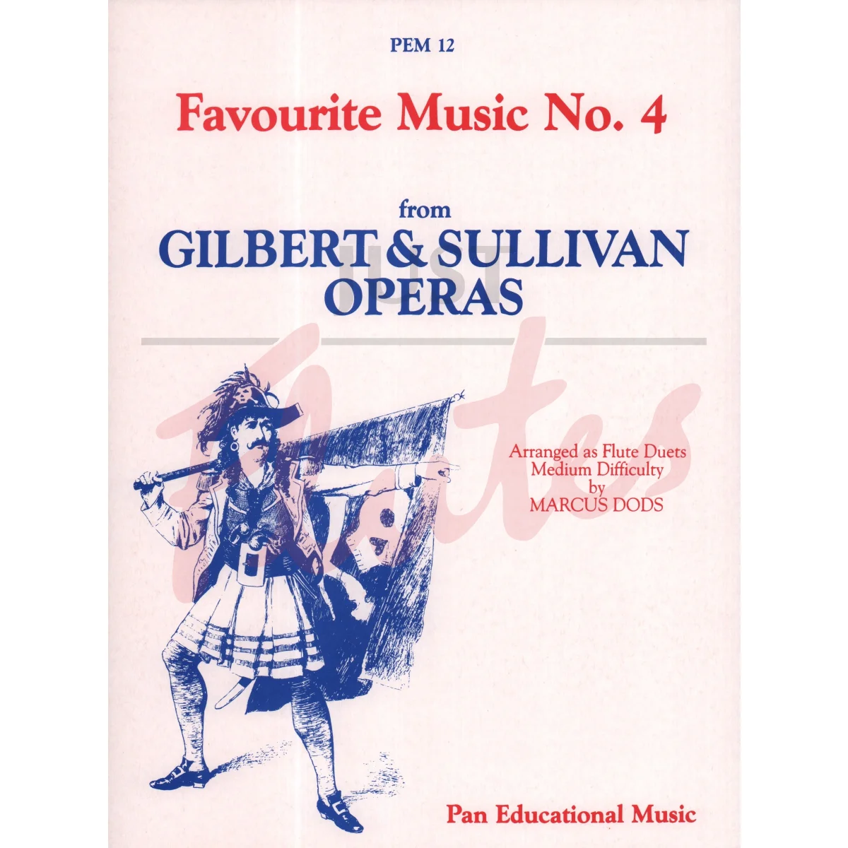 Favourite Music from Gilbert &amp; Sullivan Operas for Two Flutes