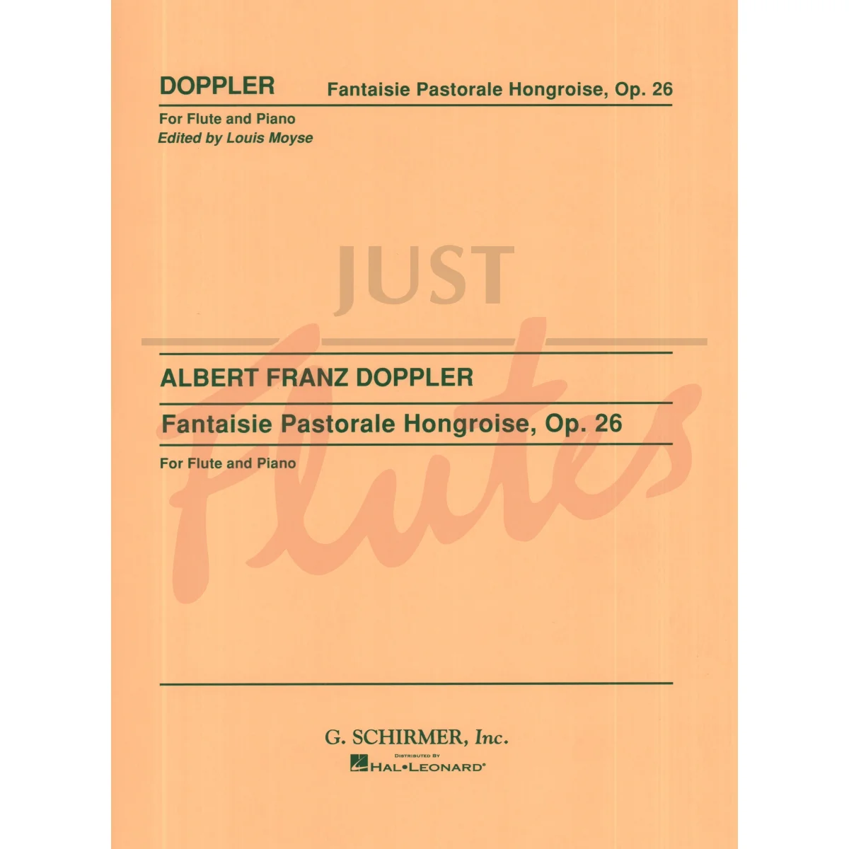 Hungarian Pastoral Fantasy for Flute and Piano