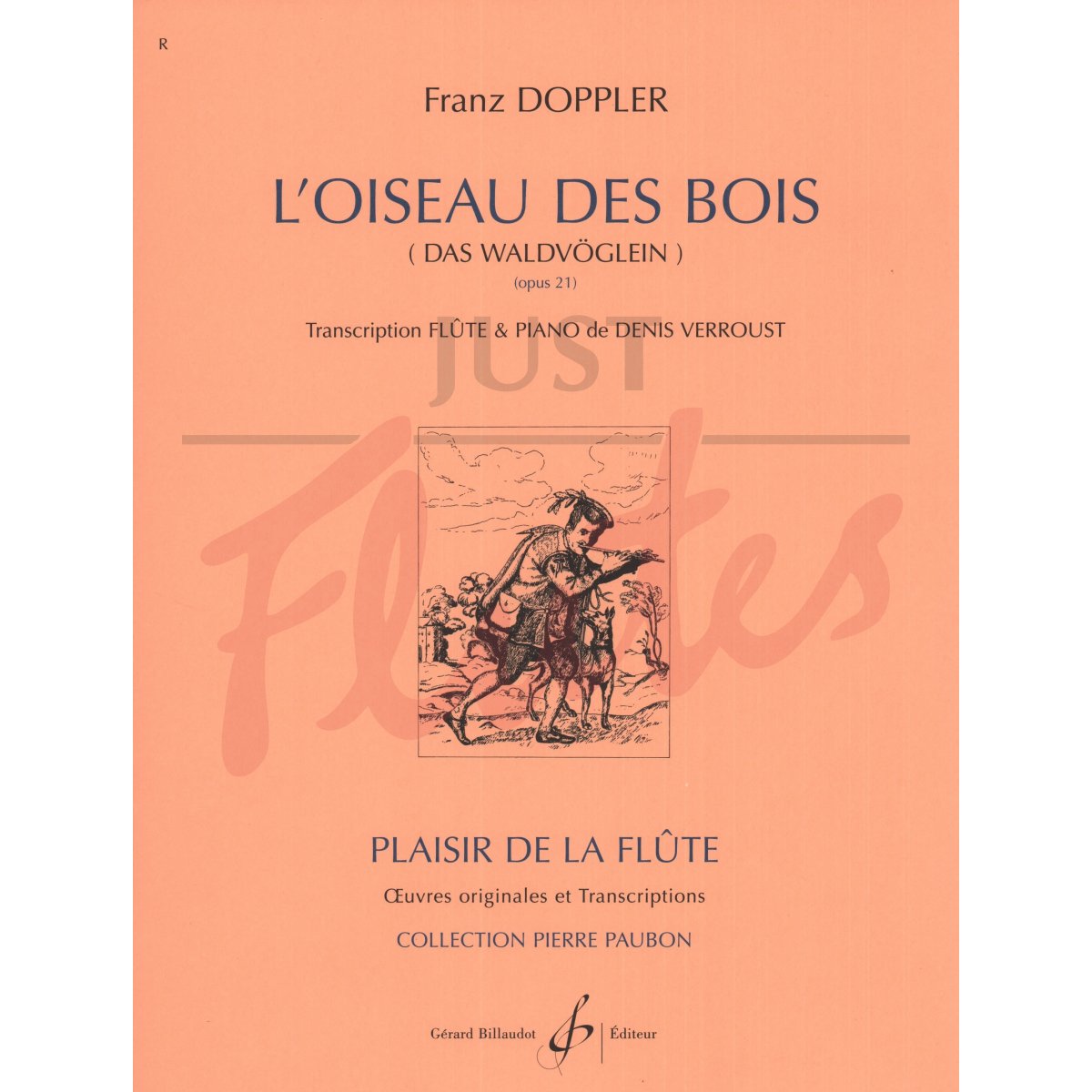 L'Oiseau des Bois for Flute and Piano