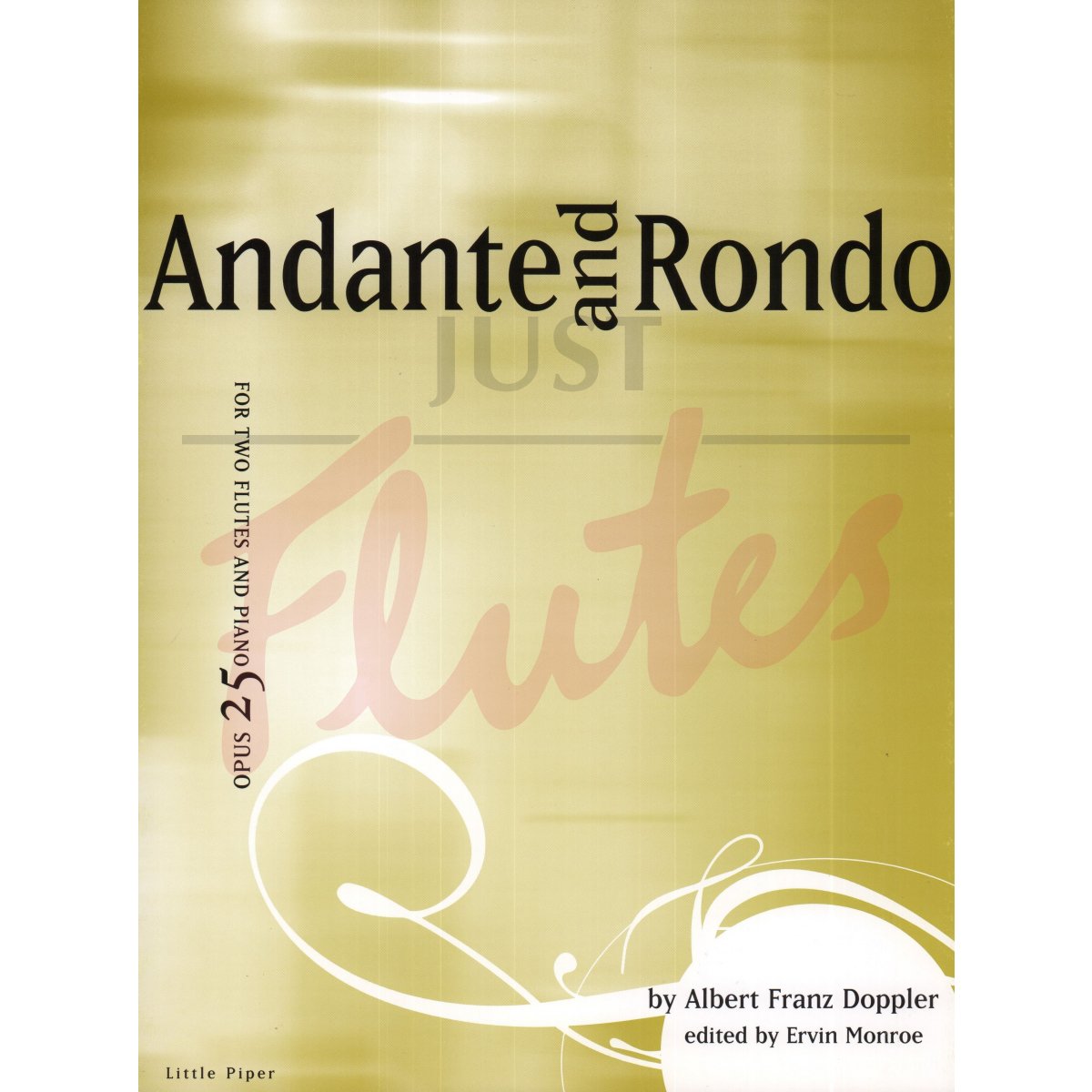 Andante and Rondo for Two Flutes and Piano