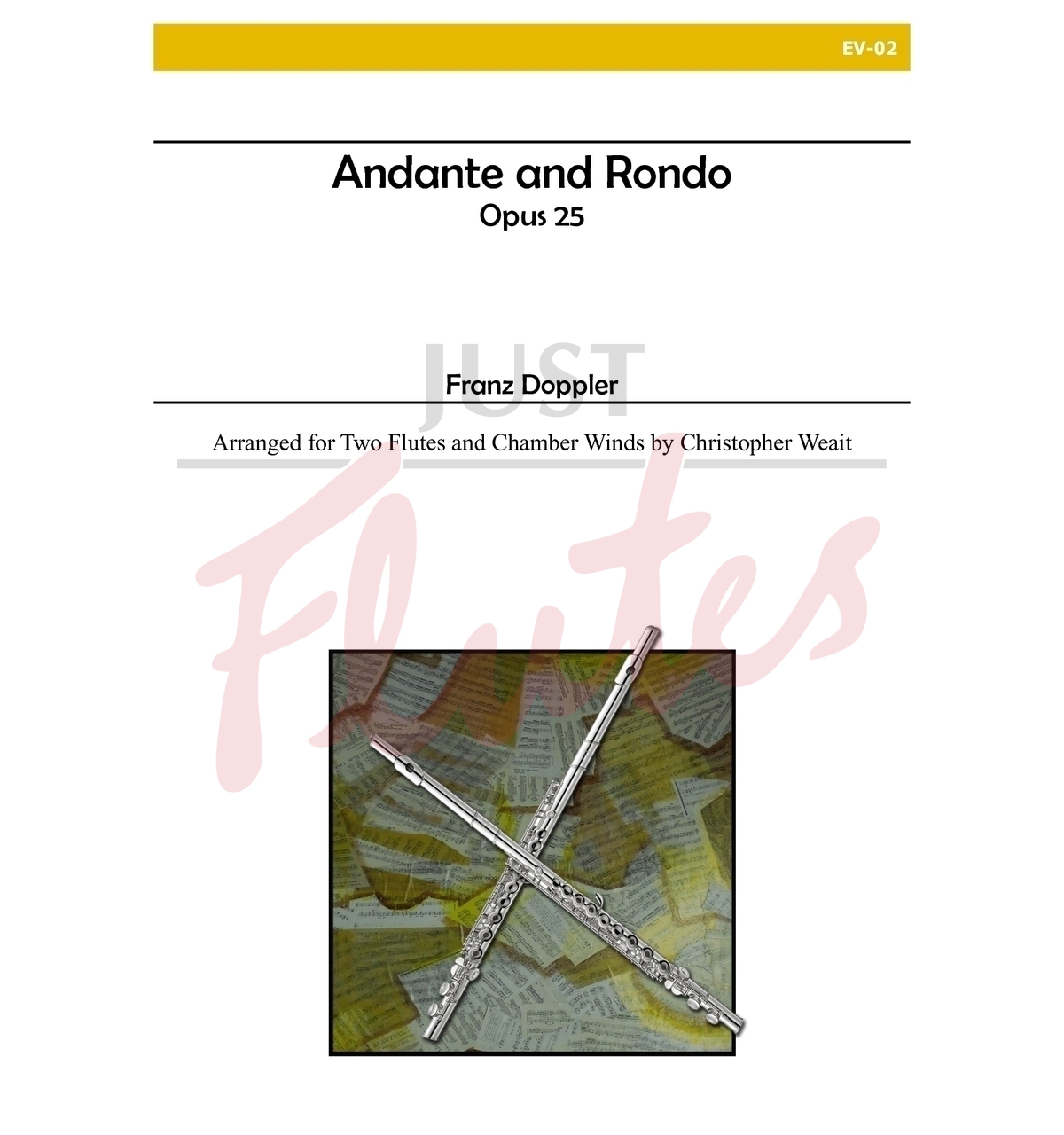 Andante and Rondo for Two Flutes and Chamber Winds