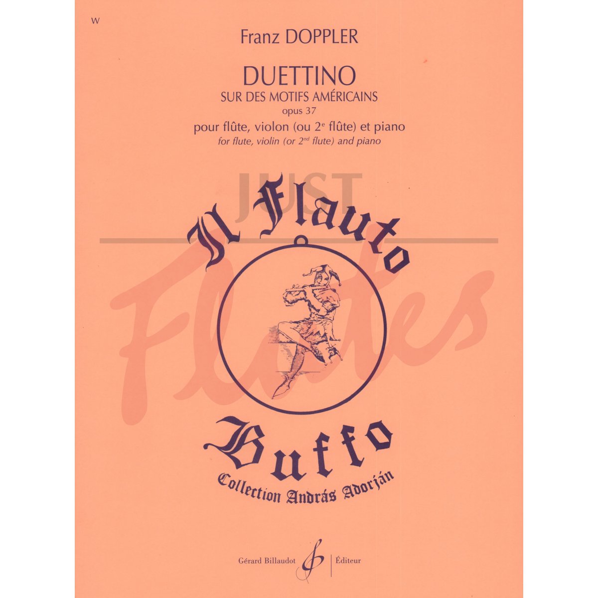 Duettino sur des Motifs Américains for Two Flutes (or Flute and Violin) and Piano